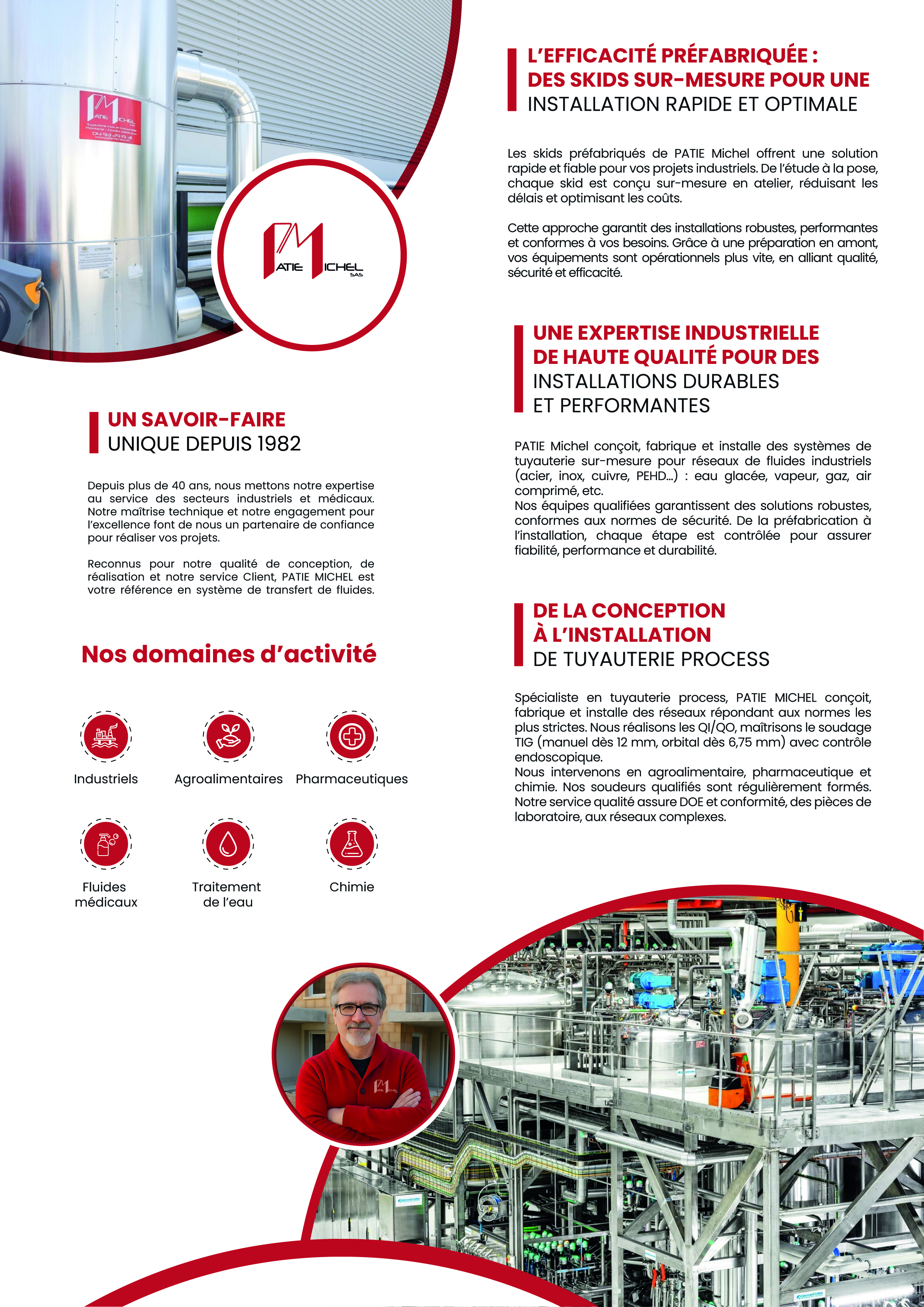 Patie Michel - flyer A4 verso